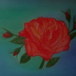 "la rosa di Madeira" 30x40cm 2011