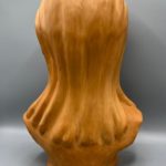 Busto ceramica “ Claire” patinato a cera naturale